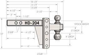 img 2 attached to BulletProof Hitches Adjustable Trailer Textured Exterior Accessories better for Towing Products & Winches