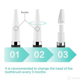 img 1 attached to 🪥 Waterproof Portable Electric Toothbrush for Travel and Oral Care