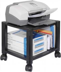 img 3 attached to Kantek Under-Desk Printer Stand With 2 Shelves, Mobile Design, 17 X 13.25 X 14.13 Inches, Black (PS510) - Enhance Your SEO Rank With This!