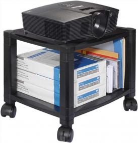 img 2 attached to Kantek Under-Desk Printer Stand With 2 Shelves, Mobile Design, 17 X 13.25 X 14.13 Inches, Black (PS510) - Enhance Your SEO Rank With This!