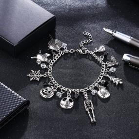 img 2 attached to LUREME 10PCS Charms Lobster Clasp Bracelet For Fans (Bl003476)