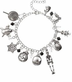 img 4 attached to LUREME 10PCS Charms Lobster Clasp Bracelet For Fans (Bl003476)