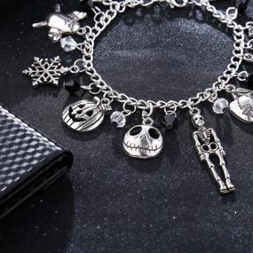 img 1 attached to LUREME 10PCS Charms Lobster Clasp Bracelet For Fans (Bl003476)