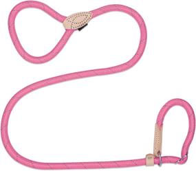 img 4 attached to Premium 5-Feet Slip Lead Dog Leash: Durable Braided Rope, No Choke, Comfortable Padded Handle - Ideal for Obedience Training, Recall, and Walks with Large, Medium, and Small Dogs