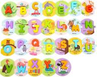 вовлеките своего ребенка в процесс обучения с эксклюзивной многоцветной головоломкой amazon abc alphabet для детей логотип