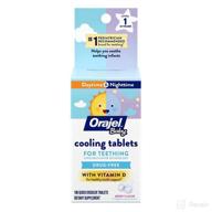orajel medicated teething tablets 100ct logo