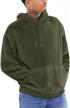pamper yourself with poriff men's sherpa hoodie: stylish fleece outwear for casual comfort in s-xxl sizes! logo