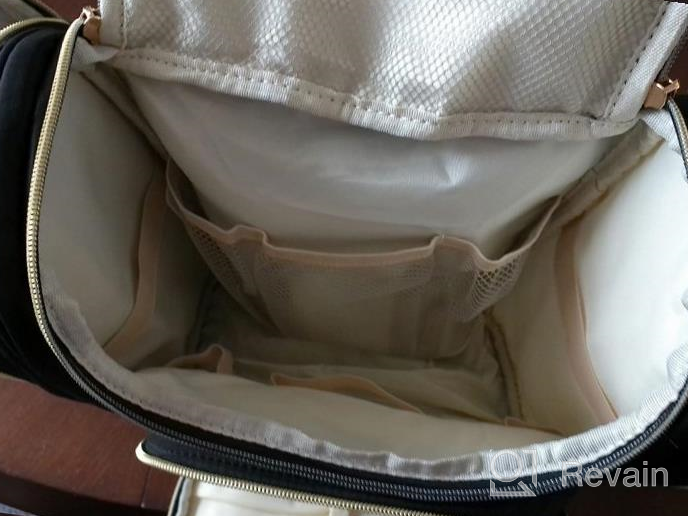 img 1 attached to Large Water-Resistant Toiletry Travel Bag For Women - Ideal For Full-Sized Toiletries And Makeup – Hanging Cosmetic Organizer For Easy Accessibility review by Ali Mitchell