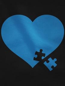 img 3 attached to Толстовка с капюшоном Heart Puzzle для женщин - Месяц осведомленности об аутизме для женщин - Tstars