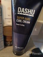 img 1 attached to DASHU Daily Super Hard Curl Cream 5.07Fl Oz - For Curl Hair, Curl Defining Cream, Beneficial Nutrients For Hair, Stronger Curl Without Stickiness review by Lucas Salgado