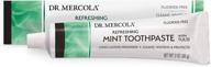 🌿 dr mercola mint toothpaste tulsi: natural oral care for a refreshing breath and ayurvedic healing logo