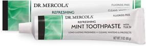 img 2 attached to 🌿 Dr Mercola Mint Toothpaste Tulsi: Natural Oral Care for a Refreshing Breath and Ayurvedic Healing