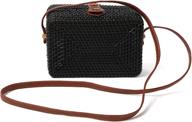 👜 stylish rattan bags: handmade women's handbags & wallets for a chic look! logo