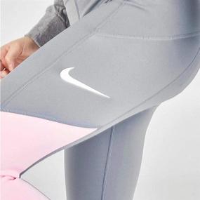 img 1 attached to Nike Girls Trophy Tight Medium Girls' Clothing : Active