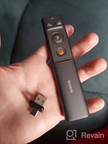 img 9 attached to 🧡 Baseus Orange Dot Wireless Presenter Grey: Ultimate Presentation Tool for Professionals