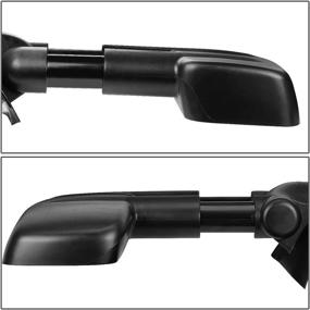 img 1 attached to 🚗 DNA Motoring TWM-002-T111-BK-R Right/Passenger Power Towing Mirror for 97-03 F-150 Standard/Extended Cab