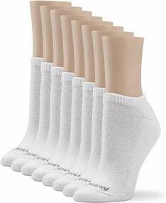 img 2 attached to 8-Pack Cushioned No-Show Socks For Women - Comfortable And Practical