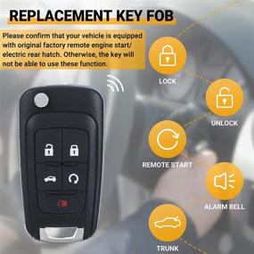 img 3 attached to Keyless Compatible Equinox Lacrosse OHT01060512