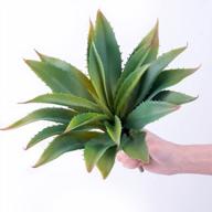 premium artificial aloe plant for crafting and greenery decor indoors and outdoors - large 12.5inch unpotted faux succulents by veryhome logo