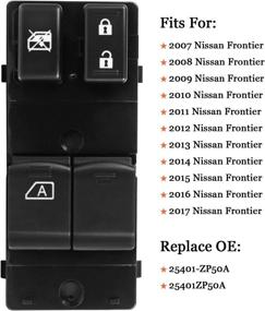 img 3 attached to 🚗 Driver Side Power Window Switch 25401-ZP50A Replacement for Nissan Frontier 2007-2017