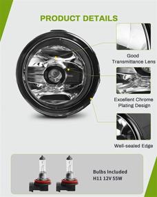 img 1 attached to 🚗 AUTOSAVER88 Fog Light Product for Nissan and Infiniti Models: Rogue, Cube, Murano, Juke, Quest, Versa, EX35/EX37/FX35/FX50, G2/G37, M37/M56, M35h