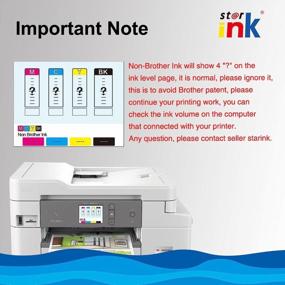 img 3 attached to 🖨️ st@r ink Compatible Ink Cartridge Replacement for Brother LC3035 3035 LC3033 3033 XXL | MFC-J995DW MFC-J995DWXL MFC-J815DW MFC-J805DW MFC-J805DWXL Printer | 4 Packs (BK/C/M/Y)