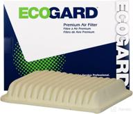 🚗 ecogard xa10418 premium engine air filter: mitsubishi outlander, outlander sport & lancer (2012-2020) logo