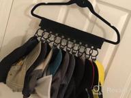 img 1 attached to Keep Your Caps In Order With Trubetter'S Hat Organizer Hangers - 10 Large Clips For Standard Size Hangers (Yellow) review by Matt Conner