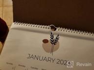 img 1 attached to Stay Organized In Style With Our 2023-2024 Abstract Design Wall Calendar: Ideal Office Supplies For Women With Boho Décor And Easy Monthly Planning review by Derrick Villarreal