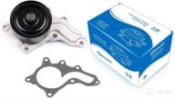 🔧 high performance eccpp water pump with gasket for scion tc, toyota highlander, rav4, sienna, venza 2.7l 2.5l - aw6252 logo