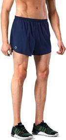 img 3 attached to Men'S 3 Inch Lightweight Quick Dry Running Shorts Gym Athletic Workout Short
