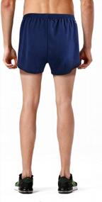 img 2 attached to Men'S 3 Inch Lightweight Quick Dry Running Shorts Gym Athletic Workout Short