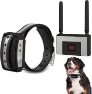 🐶 focuser wireless electric dog fence system - waterproof & rechargeable collar for one dog pet containment - boundary system for dogs and pets logo