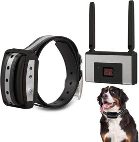 img 4 attached to 🐶 FOCUSER Wireless Electric Dog Fence System - Waterproof & Rechargeable Collar for One Dog Pet Containment - Boundary System for Dogs and Pets