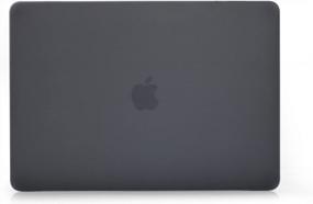 img 3 attached to Frost Black MacBook Pro 16-Inch Protective Cover By Se7Enline - Compatible With 2021/2020/2019 Models Featuring Retina Display And Touch Bar Touch ID