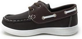 img 1 attached to 👞 Sleek CoXist Suede Loafers: Stylish Toddler Brown Boys' Shoes