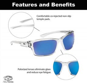 img 2 attached to 🕶️ Polarized Sunglasses with AcuTint Technology by Flying Fisherman: Enhancing Clarity and Eye Protection