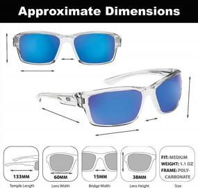 img 3 attached to 🕶️ Polarized Sunglasses with AcuTint Technology by Flying Fisherman: Enhancing Clarity and Eye Protection