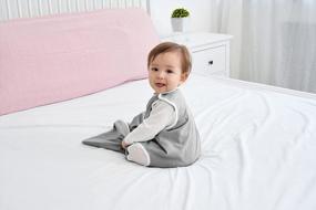img 1 attached to TWINOR'S Breathable Sleeveless Baby Sleeping Bag - Reducing Suffocation Risk With A Super Soft Sack And 2-Way Zipper - Unisex Tog 0.5