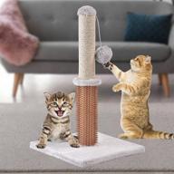 enhance your cat's playtime with the homagico cat scratching post: tall, interactive, and massage-ready! logo