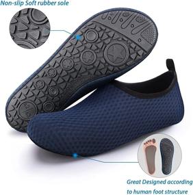 img 3 attached to Homitem Barefoot Quick Dry Sports（Size Colorful Women's Shoes and Athletic