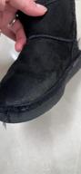 img 1 attached to Cozy and Stylish Winter Shoes: DREAM PAIRS Toddler Boys Girls Faux Fur Lined Ankle Snow Boots for Kids review by Zach Clements