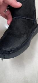 img 5 attached to Cozy and Stylish Winter Shoes: DREAM PAIRS Toddler Boys Girls Faux Fur Lined Ankle Snow Boots for Kids
