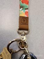 img 1 attached to Leopard Car Keychain Wristlet Strap Hand Wrist Lanyard Key Chain Cool Keychain review by Brittany Smith