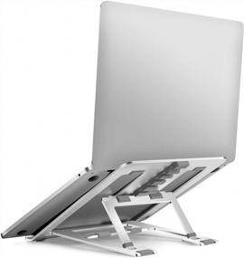 img 4 attached to Improve Your Laptop Experience With Our Adjustable, Lightweight And Ergonomic Laptop Stand.