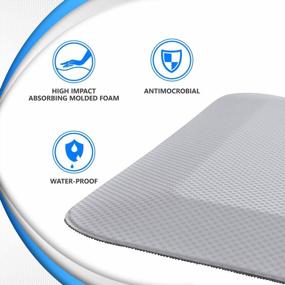 img 3 attached to Protect Your Loved Ones With NYOrtho Bedside Floor Mats - Non-Slip Fallshield For Elderly And Handicap Protection