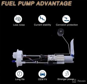 img 1 attached to 🔌 FOKES Electric Fuel Pump Assembly Replacement for Polaris GEM L16G/M1400 GAS/Ranger 900 XP/Ranger Crew 1000XP PS/RZR 570/RZR 800 4 S XP EFI (2013-2021) - Replaces 2204852, 2521307