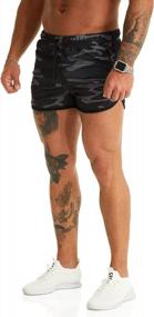 img 1 attached to Maximize Your Performance With PAIZH'S Quick Dry & Lightweight Men'S Running Shorts With Zipper Pockets