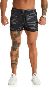 img 4 attached to Maximize Your Performance With PAIZH'S Quick Dry & Lightweight Men'S Running Shorts With Zipper Pockets