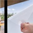 transform your space with coavas privacy window film - non-adhesive, anti-uv, and removable for versatile use in home, office, and rental spaces! 标志